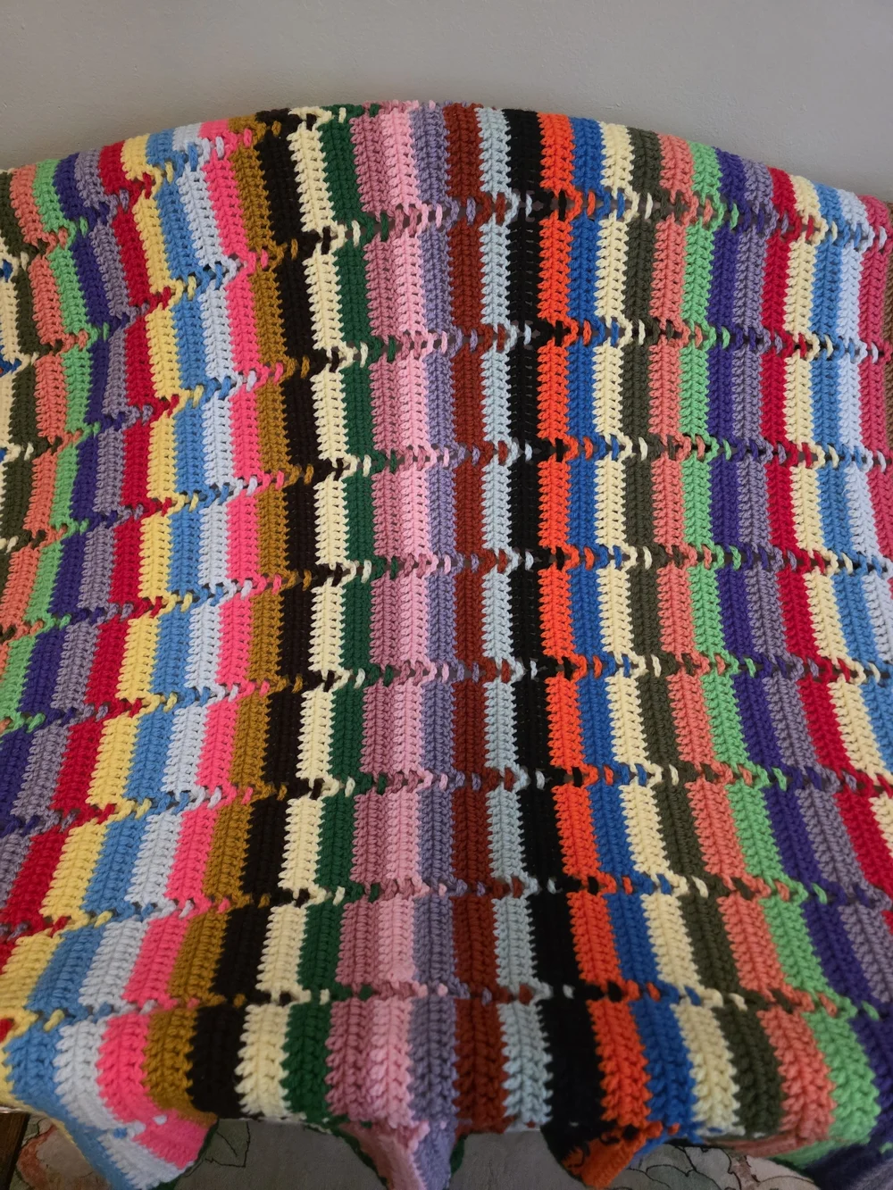 Vintage Afghan Throw